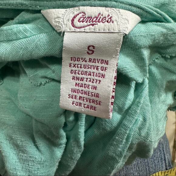 Y2k candies fitted ruffle top - Picture 5 of 5